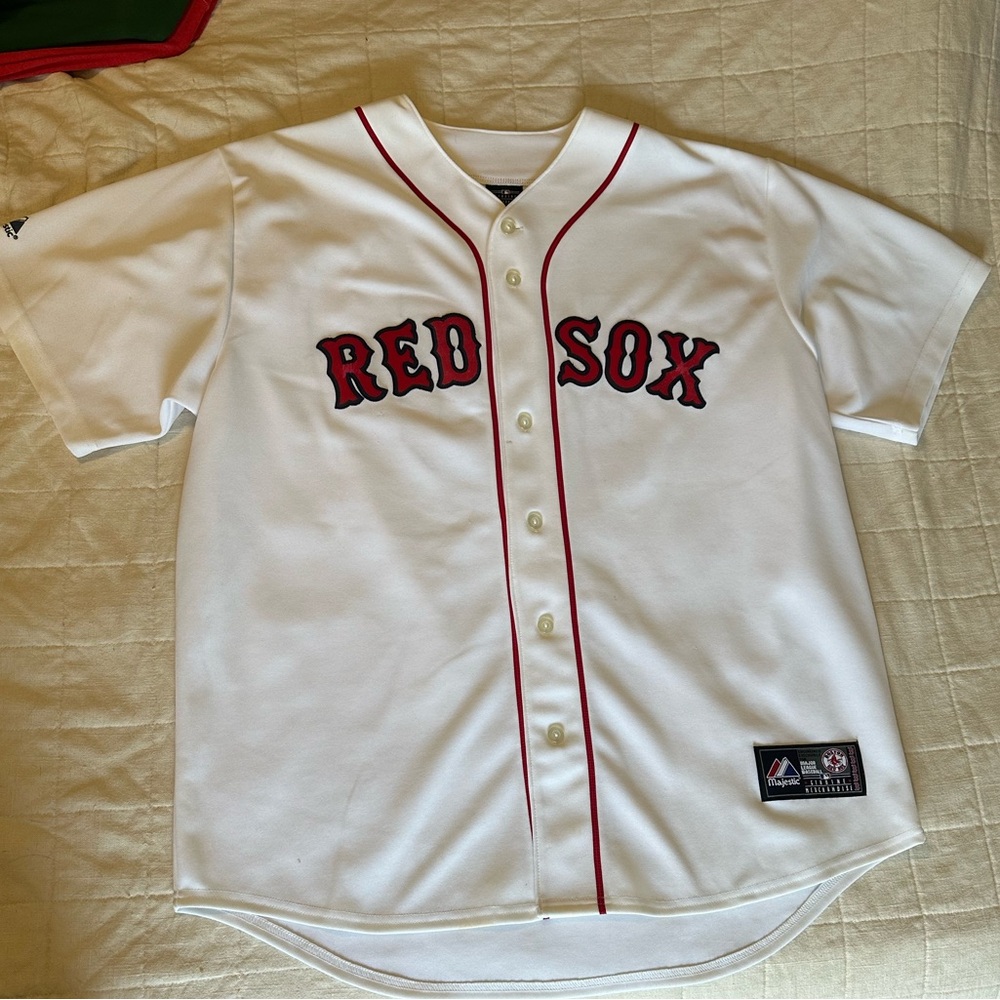 Majestic Red Sox Jersey, Dustin Pedroia